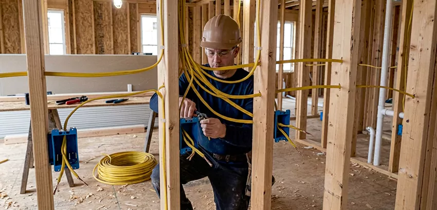 New Construction Wiring In Cheney