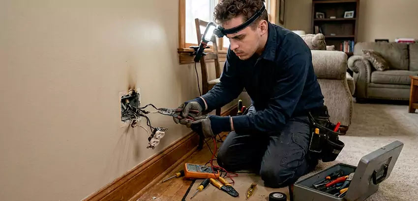 Short Circuit and Dead Outlet Repair in Cheney