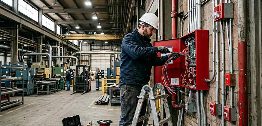 Industrial Fire Alarm Installation in Cheney