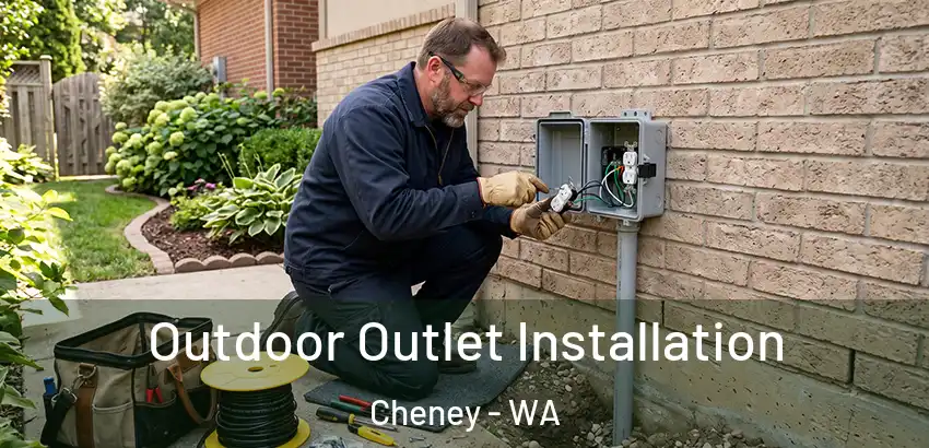 Outdoor Outlet Installation Cheney - WA